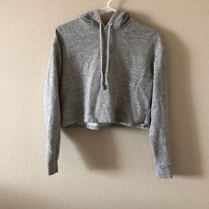 Cropped hoodie